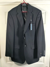 Bert Pulitzer Mens Sport Coat 42L Wool Blend Blazer 42 Long Two-Button