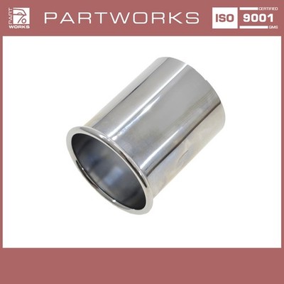Endrohr Auspuff für PORSCHE 911 F/G 2.2 3.0 SC 3.2 Auspuffblende Chrom 60mm