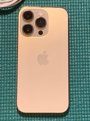 Apple iPhone 14 pro - 256GB - Gold (Unlocked) A2650 Esim | eBay
