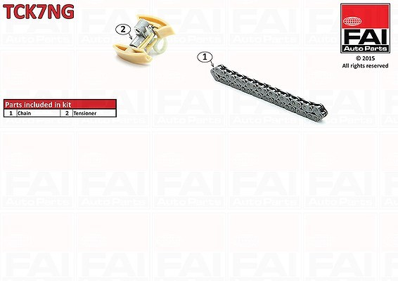FAI AutoParts Steuerkettensatz Zylinderkopf U.A. FüR CitroËN, Fiat, Ford, Mazda-image
