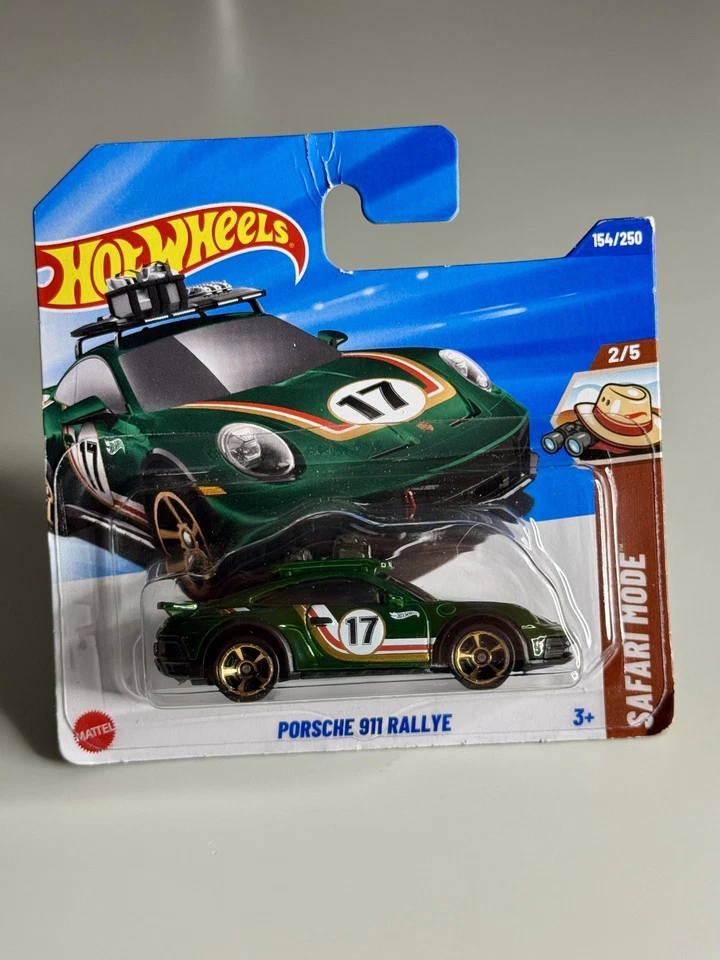 Hot Wheels Porsche 911 Rallye Rare Treasure Collectable BNIP