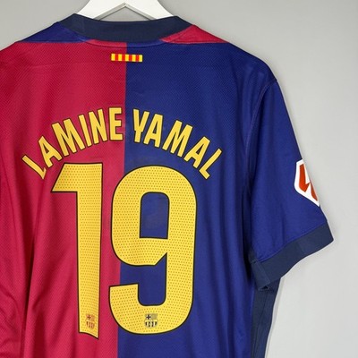 FC Barcelona Lamine Yamal 19番ユニフォーム s7176_lamine_yamal_19_fc_barce