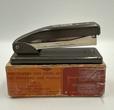 Vintage Security First National Bank Stapler Tatum Wilson Jones