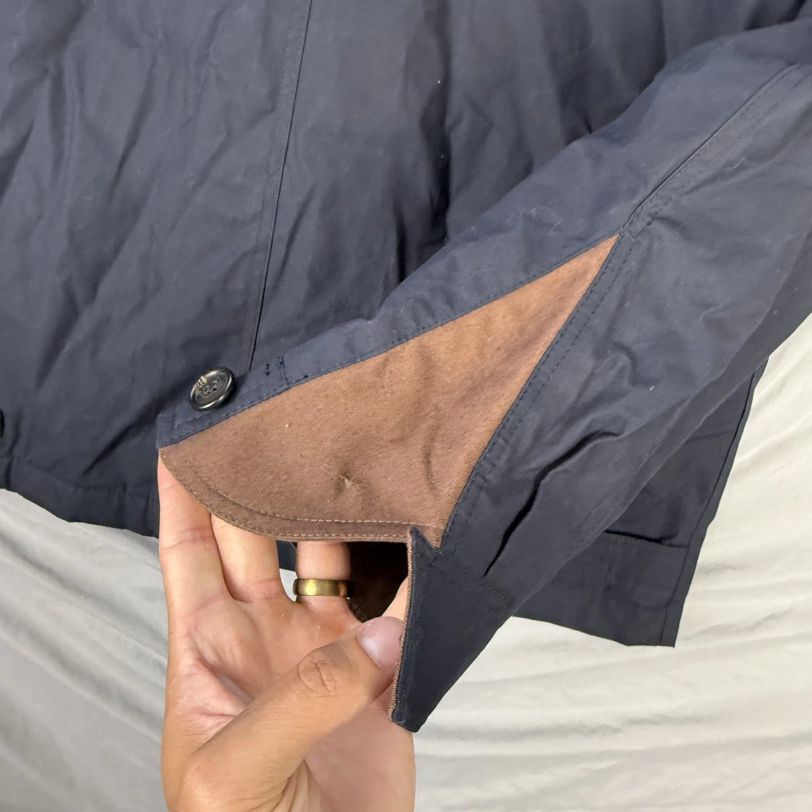 Atlantic Rancher Jacket Coat Men’s Large 25th Anniversary Cotton Heavyweight - product detail image 10