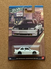 Hot Wheels Silver Series Compact Kings '91 Nissan Sentra SE-R 5/5 - Fast Ship