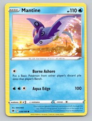 Mantine 034/189 Astral Radiance Common Pokemon Card