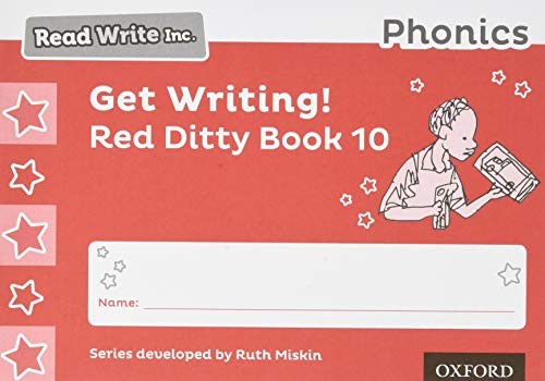 Read Write Inc. Phonics: Get Writing! Red Ditty Book 10 Pack of 10 by Ruth Misk - Image 4