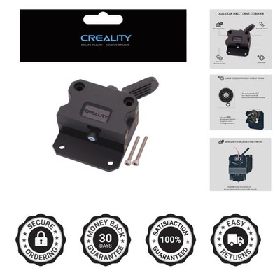 Lightweight Dual Gear Extruder Kit for Creality Ender 3 V3 & Flex Filaments