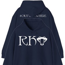 Randy Orton RKO OuttaNoWhere Navy Blue Pullover Hoody