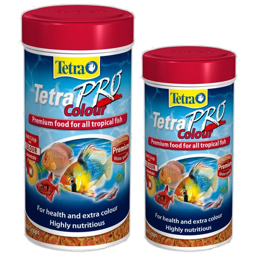 Tetra Pro Colour Premium Fish Food Crisps Boost Tropical Aquarium Fish Tank eBay