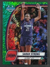 2024-25 Bowman University Chrome Basketball Green Shimmer - Pick A Card