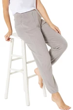 AnyBody Cozy Fur Fleece Pants Grey