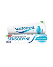 Sensodyne Daily Care Original Mint Toothpaste 75ml (Pack of 6),  made by Haleon
