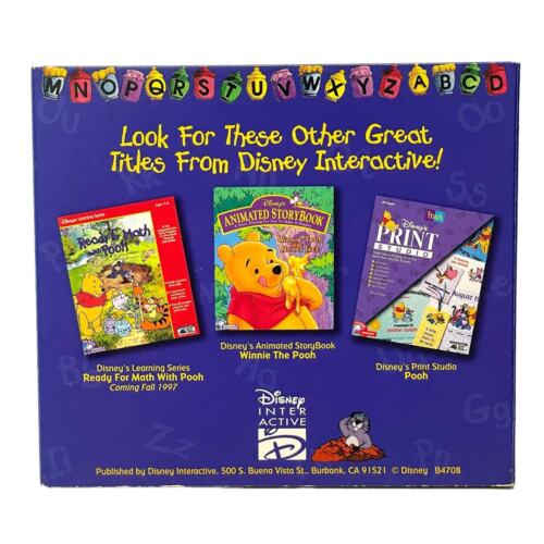 Learn to Read with Winnie the Pooh Disney Interactive CD-rom for Windows and Mac - Picture 2 of 4