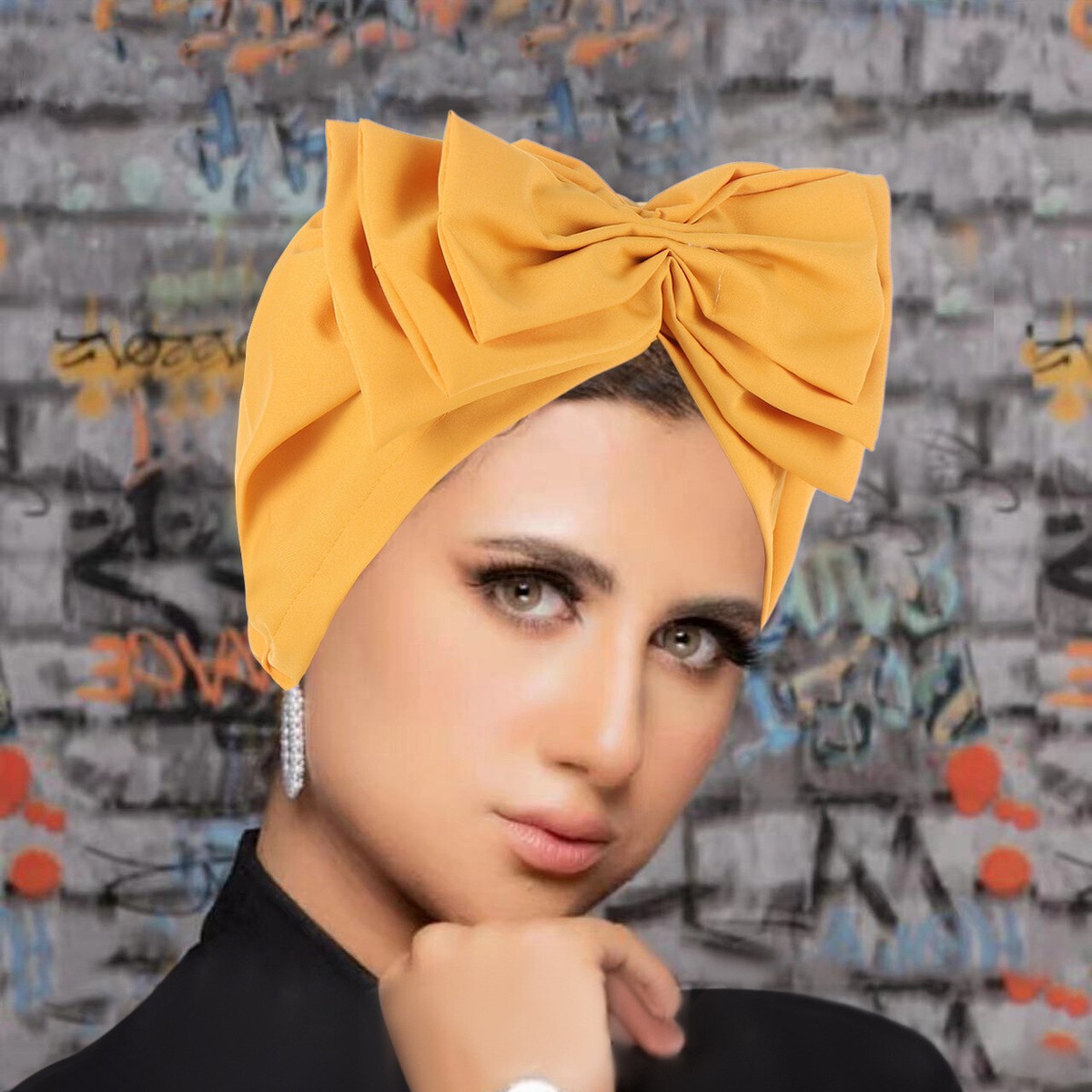 marihoja マリホジャ　India Silk Turban Hat India Silk Turban Hat