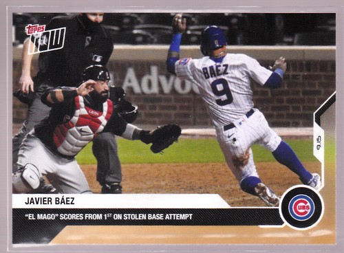 2020 Topps Now 268 Javier Báez