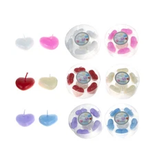 Mega Candles - Scented Floating Heart Candles - Assorted, Set of 30