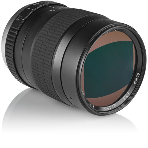Oshiro 60mm f/2.8 2:1 Macro Lens for Canon EF 90D 80D 77D 60D 50D 40D 30D 20D - Afbeelding 1 van 12