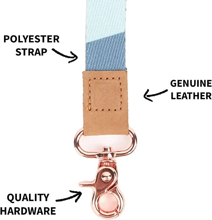 Thread Wallets Cool Wrist Lanyard Strap for Men Women Cute Key
