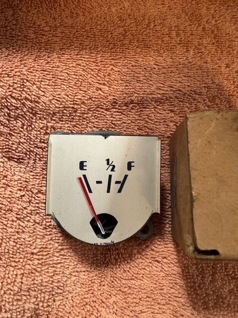NOS OEM Ford 1940 Mercury Dash Fuel Gauge - Gas Level Indicator 09A ...
