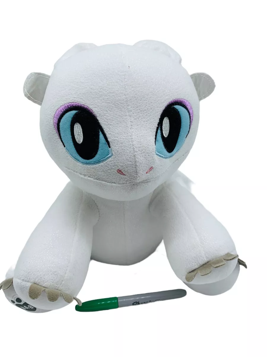 Light fury plush cheap build a bear