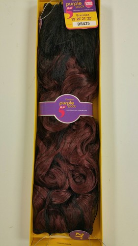 Outre Purple Pack Mezcla de cabello humano para tejer BRAZILIAN WAVE MULTI 5 - CIERRE - Imagen 4 de 6