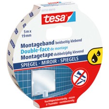 tesa® 55733 Double Sided Mounting Tape - Extra Strong For Mirrors 19mm x 5m
