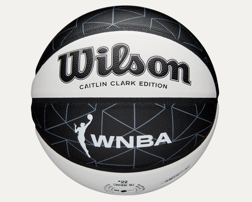 NUOVO CON SCATOLA - CAITLIN CLARK X WILSON ASCENT TAGLIA 6 WNBA BASKET NERO BIANCO - Foto 2 di 6