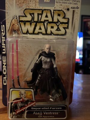 Star Wars Clone Wars Asajj Ventress Sith Apprentice Separatist Forces NEW MOC