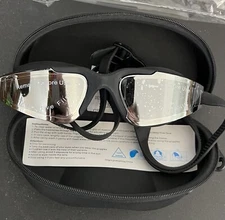 Tripsky Swim Googles Women’s Youth Silver 