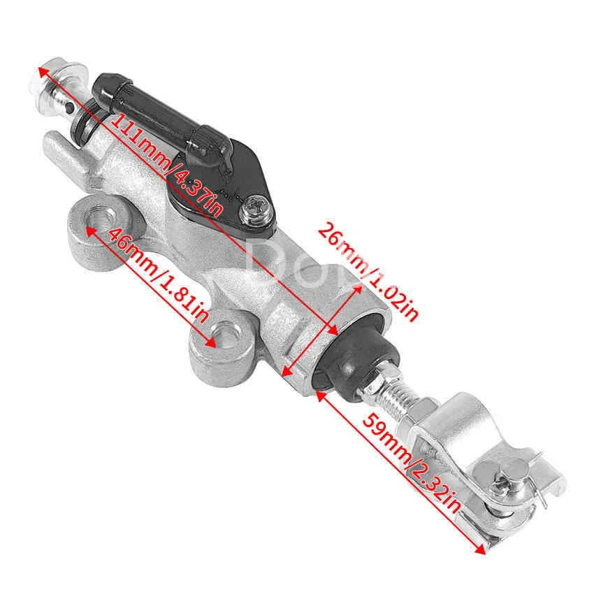 Nuevo cilindro maestro freno trasero PARA HONDA TRX400EX Sportrax 400 TRX400X 2009-2014 Foto 3 de 4