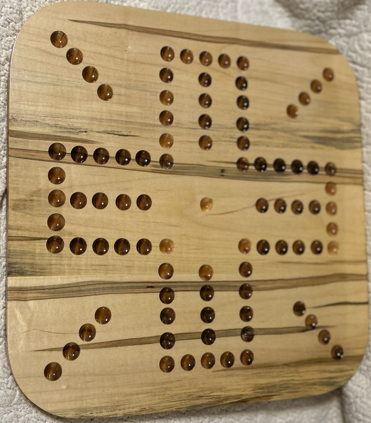 Aggravation Board, Natural MAPLE (NMP-4), Four Player