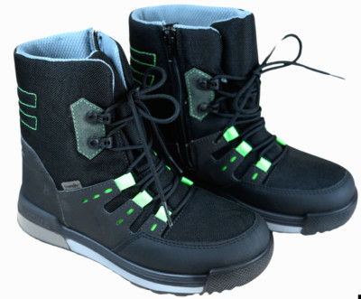 Ricosta Kinderschuhe | Stiefel für Jungen | Winterschuhe | Schwarz | Gr. 34 - 39