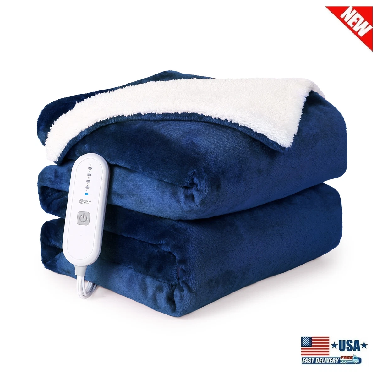 One side of electric blanket not working sale