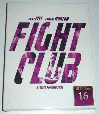 ''FIGHT CLUB'' BLACK BARONS FULL-SLIP BLU-RAY STEELBOOK ***NEU & OVP*** No 490/500