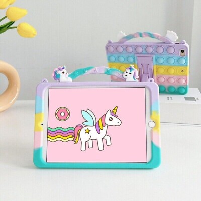 Kids Handle Stand Case Cover For iPad 5th 6th 7th 8th 9th 10th Generation 10.2''