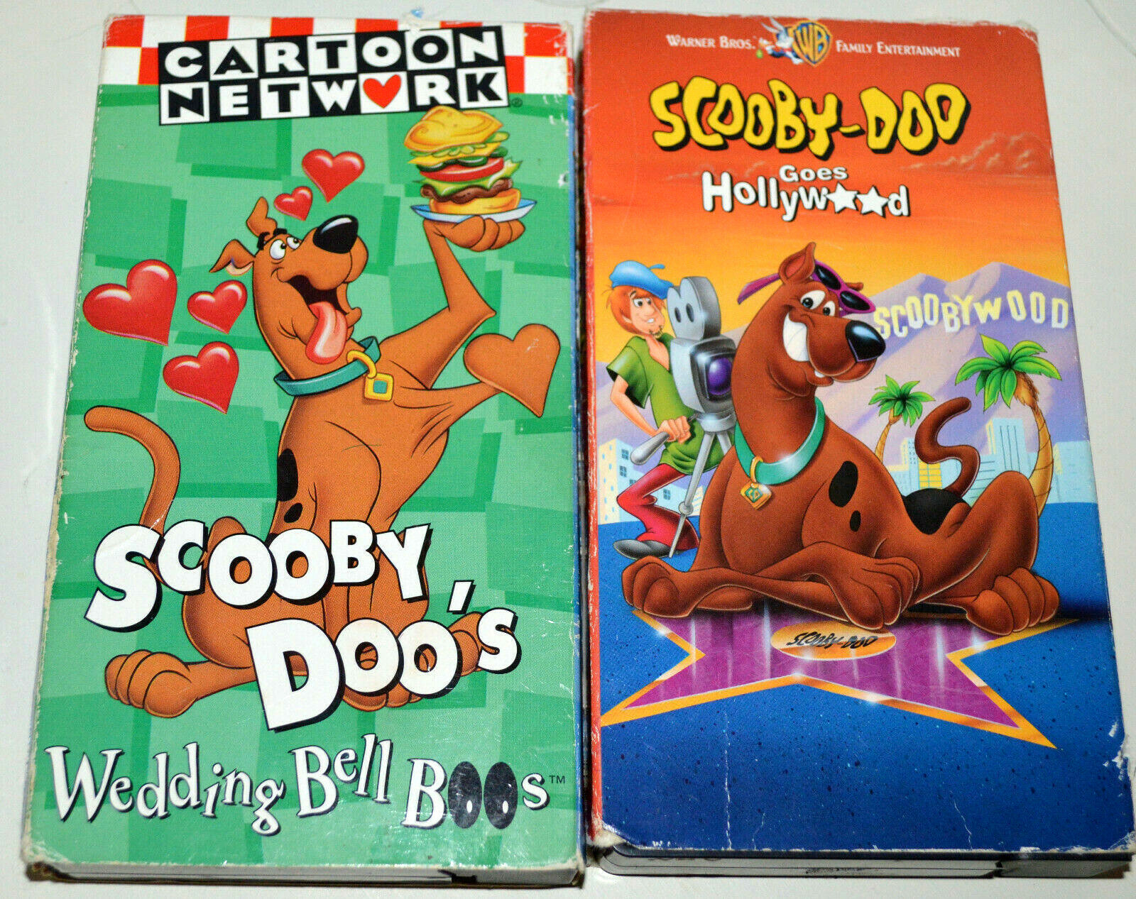 SCOOBY DOO VHS TAPES LOT 2 HANNA BARBERA Grelly USA