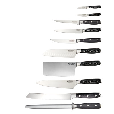 Kochmesser 20 cm Silber Edelstahl MEISTERKOCH KOCHEN WIE DIE PROFIS rostfrei
