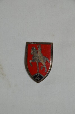 KAVALLERIEABZEICHEN - 4. KÜRASSIERREGIMENT DRAGO PARIS OLIVIER METRA