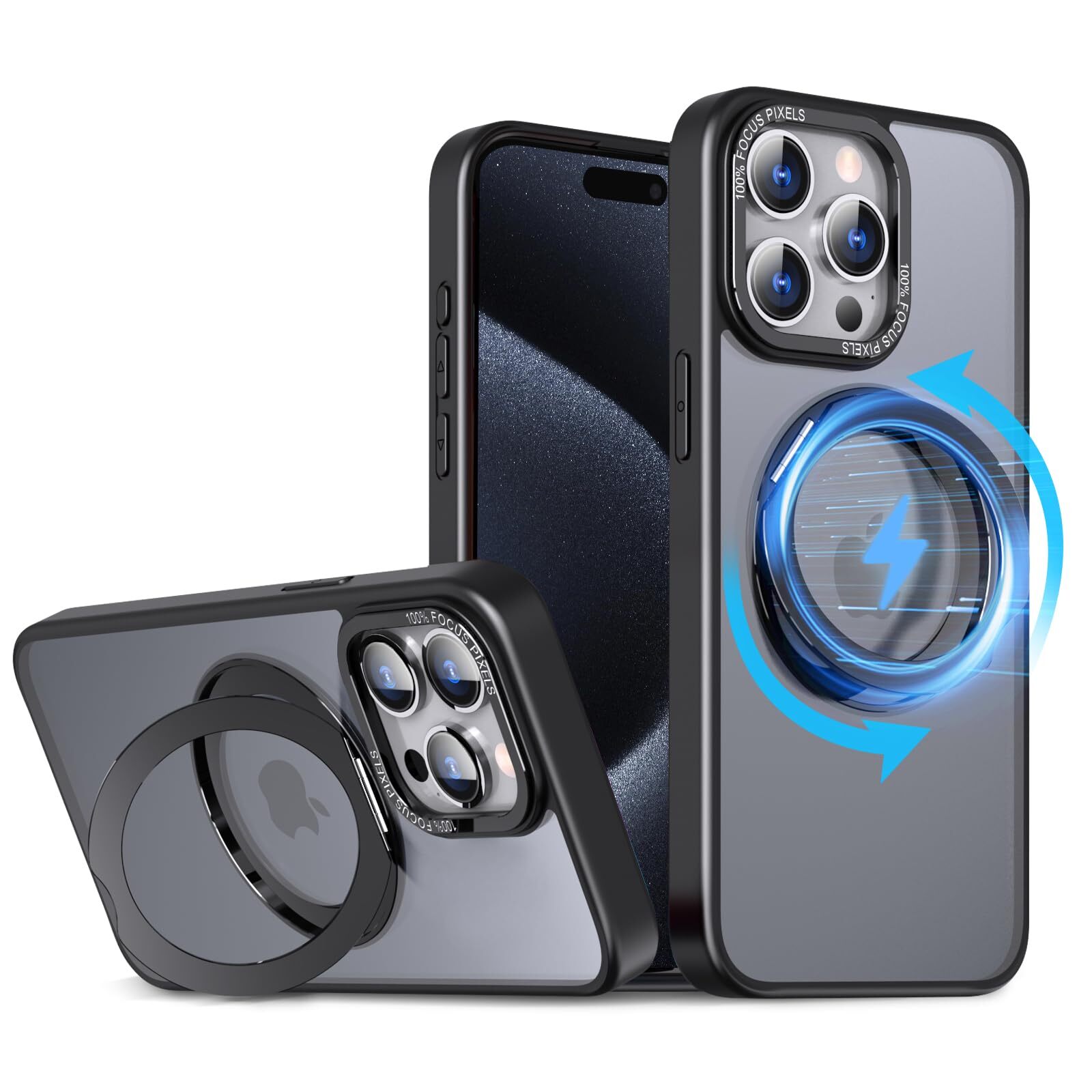 KWATUNG product case for iPhone 15 pro case magsafe compatible wireless cha 594
