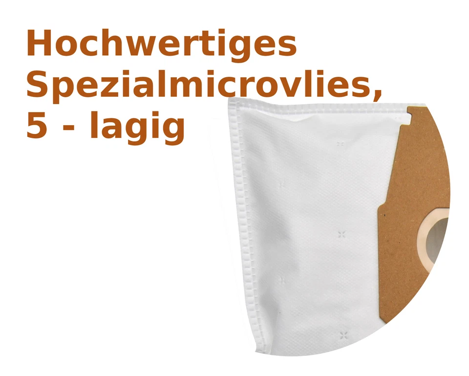 20 x Staubsaugerbeutel geeignet für Bosch Bsg 81466 Ergomaxx Professional - Bild 4 von 4