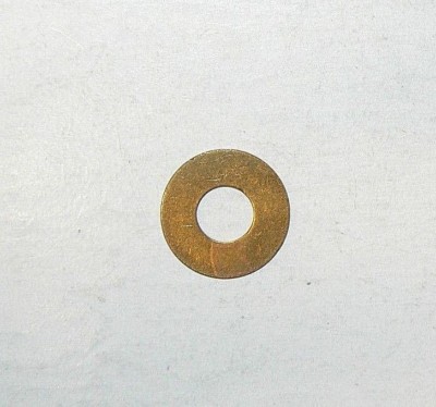 .329'' ID. X .752'' OD. X .033'' Thick - Solid Brass Flat Washers - Lot of 58 Pcs.