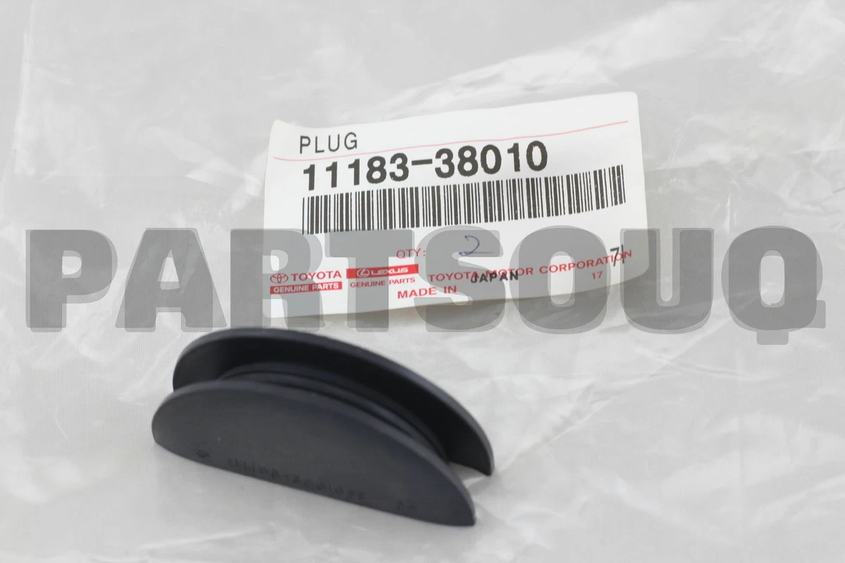 1118338010 Genuine Toyota PLUG, SEMICIRCULAR 11183-38010 | eBay