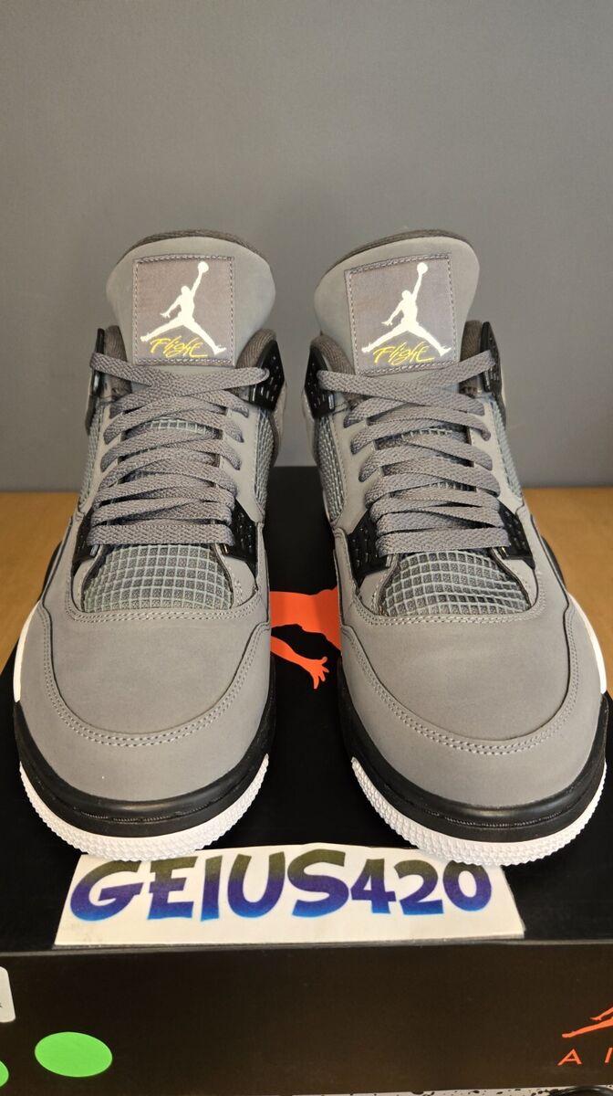 Size 13 - Jordan 4 Retro Low Cool Grey DS 308497007 Size 13 - Jordan 4 Retro Low Cool Grey DS 308497007