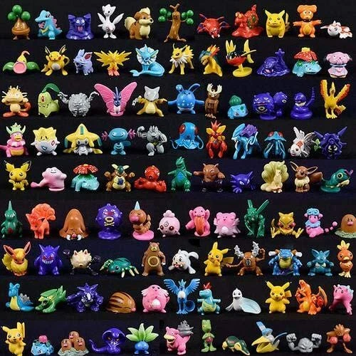 Pok?mon Pokemon Mini Toys Set 144 Pcs Figurine Model Collection JAPAN NEW