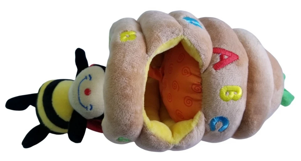 Melissa And Doug Ks Kids Musical Pull Beehive Plush Baby Nursery Bee Crib Toy  - Image 4 of 4