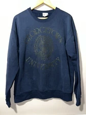 VINTAGE 1990's GEORGETOWN HOYAS CREWNECK SWEATSHIRT.