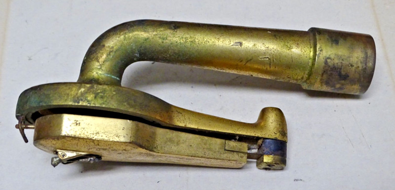 Edison Diamond Disc Phonograph Reproducer, Excellent Stylus, Poor Gold Finish