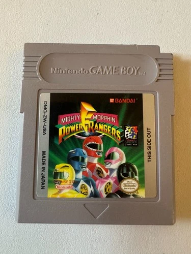 Power Rangers Mighty Morphan Nintendo Gameboy