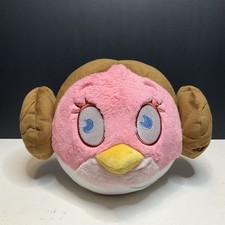 Angry Birds Star Wars Princess Leia Plush 10" Pink Stuffed Animal Commonwealth